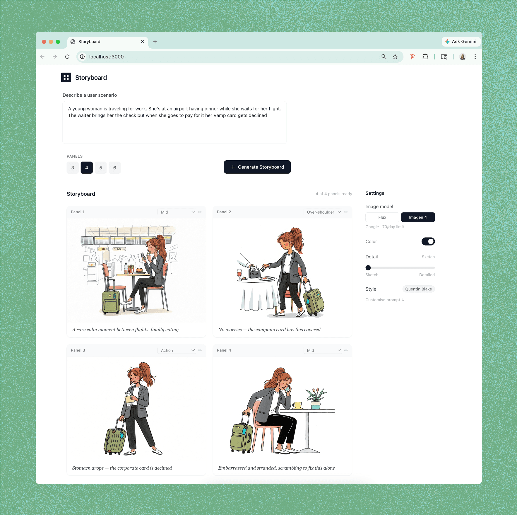 Storyboarding Tool hero
