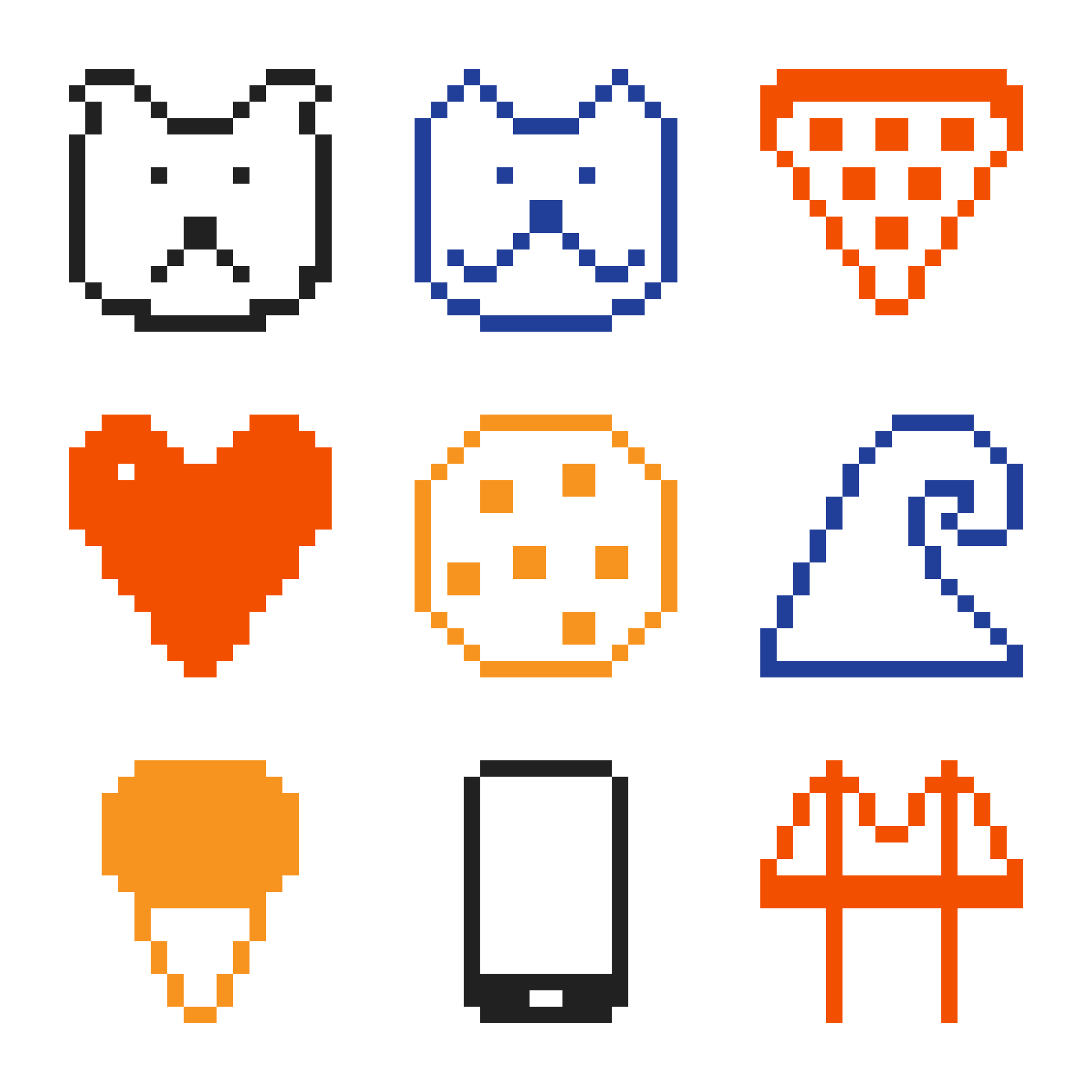 Pixel Art Icon Set