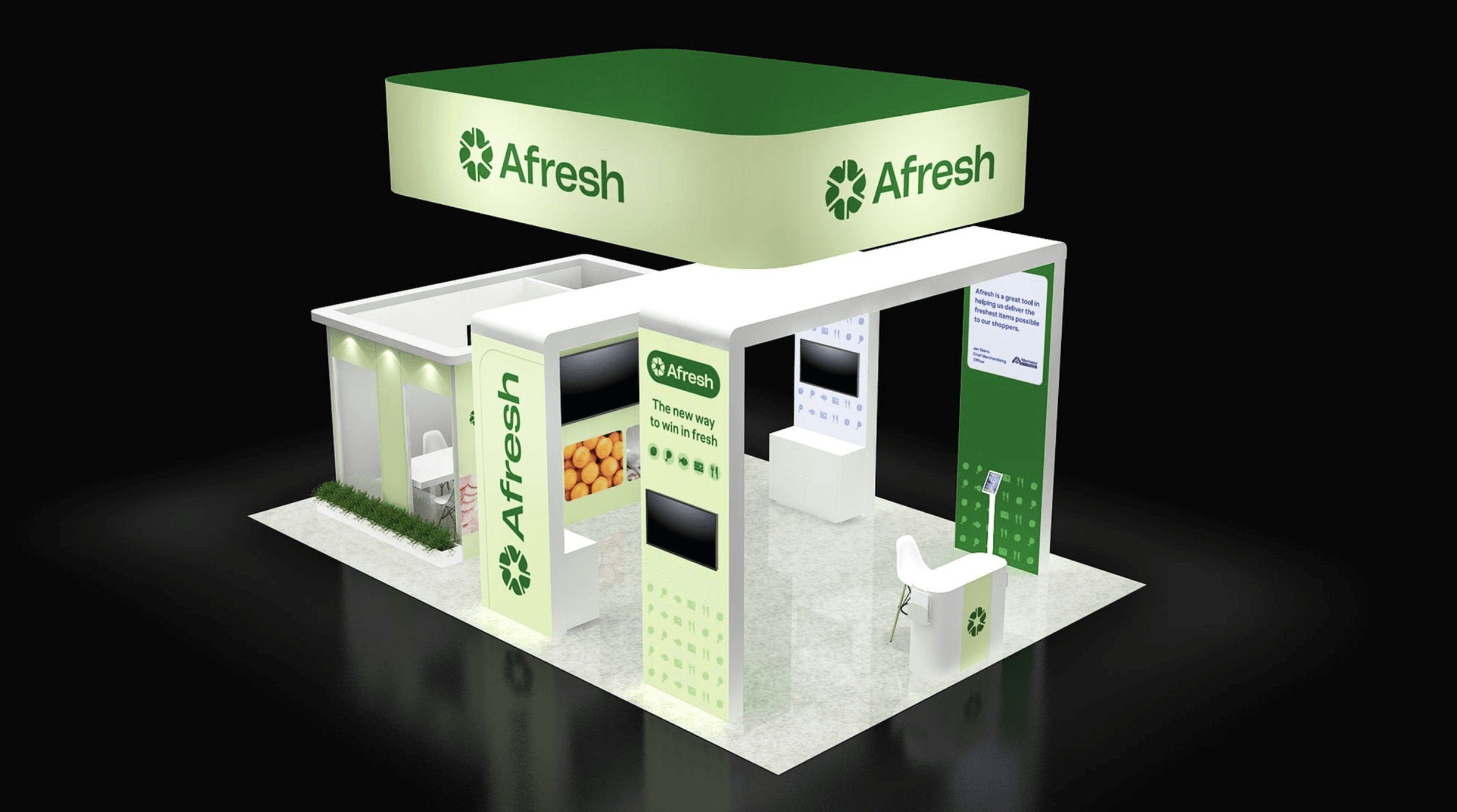 Exhibition booth 1