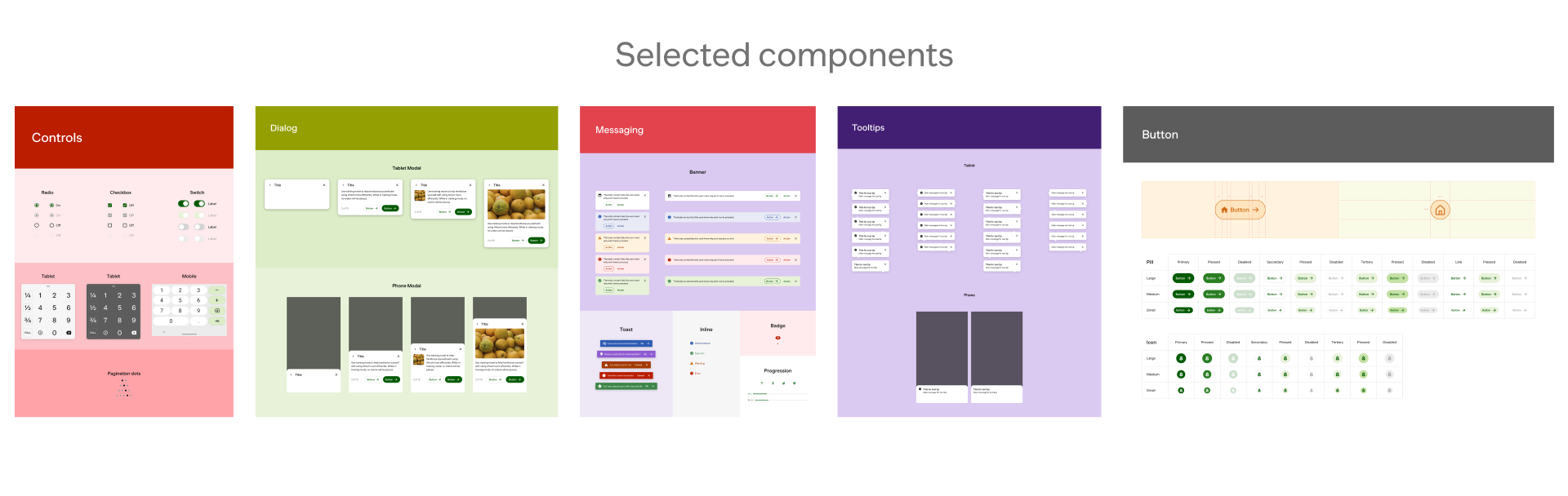 Final design system components