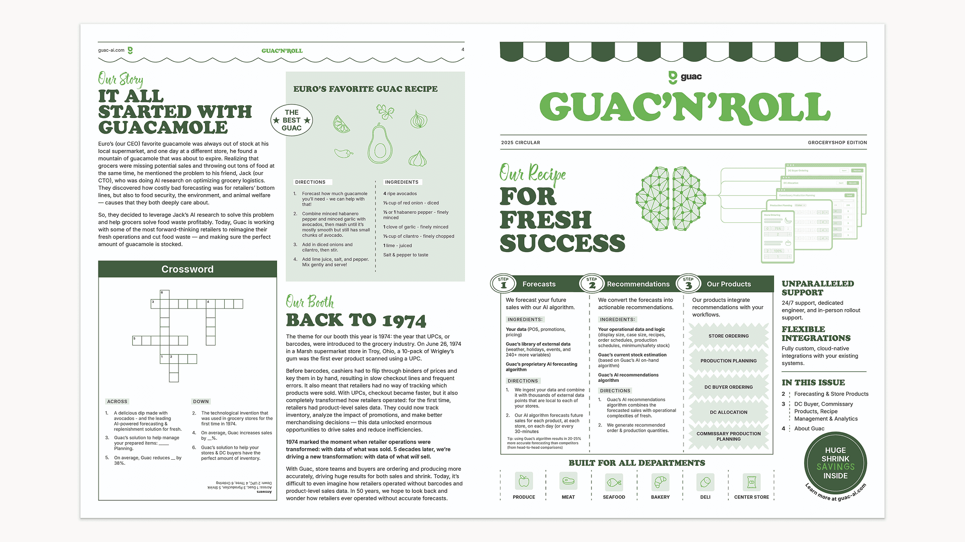 Grocery circular page 1